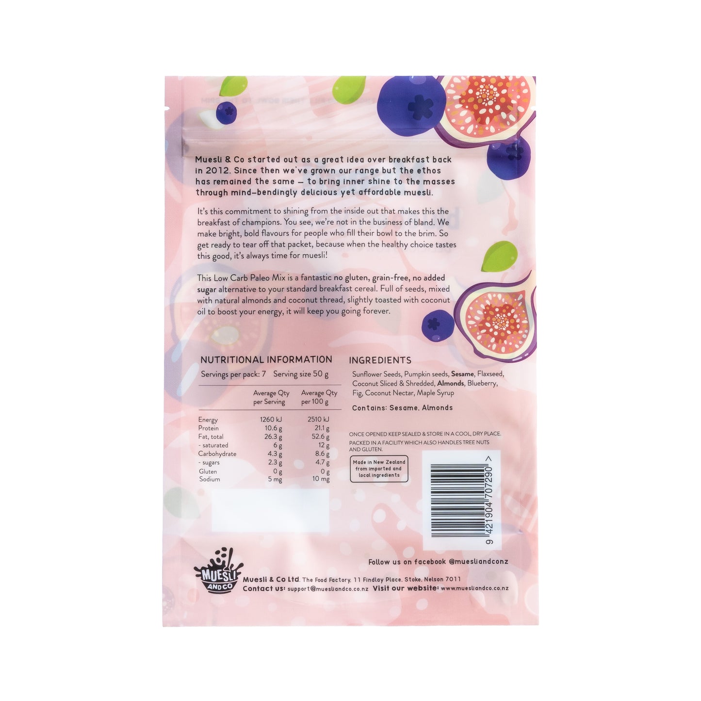 BLUEBERRY & FIG MUESLI