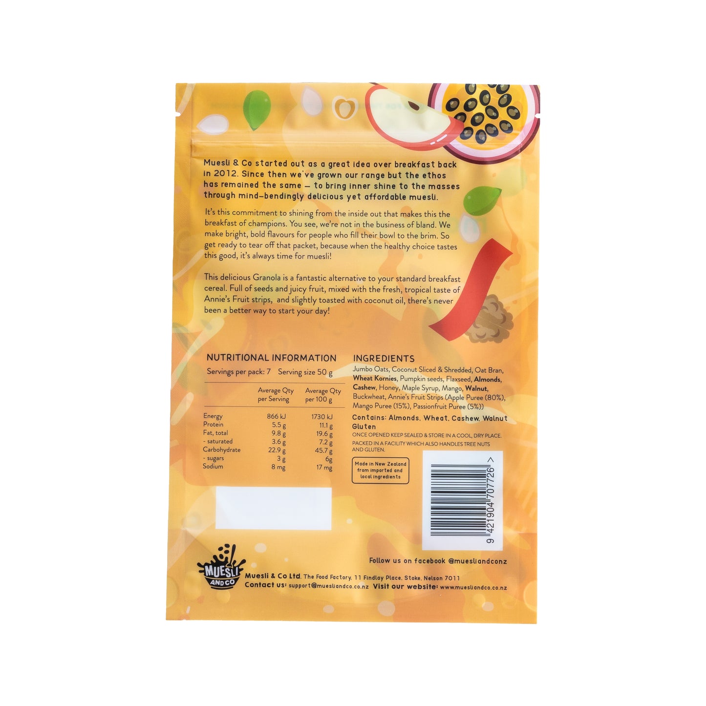 MANGO PASSIONFRUIT – GRANOLA
