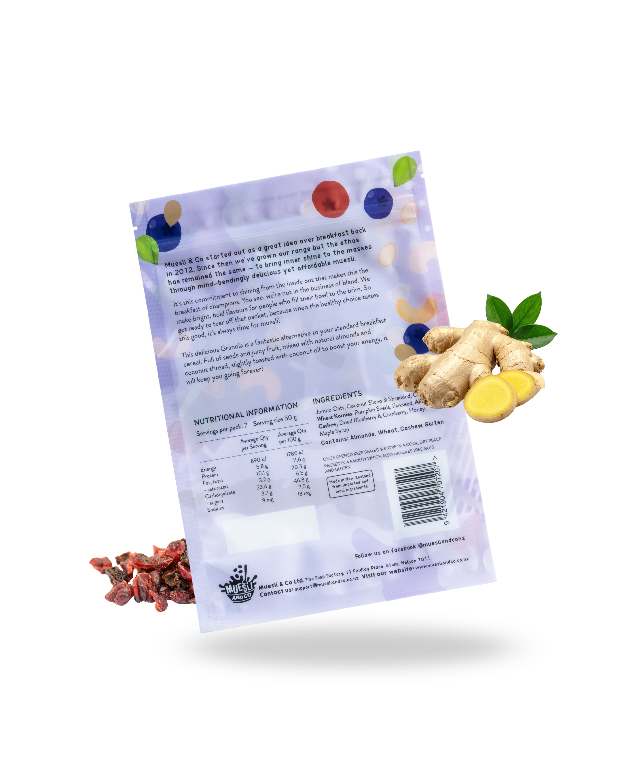 Ginger Crunch Granola