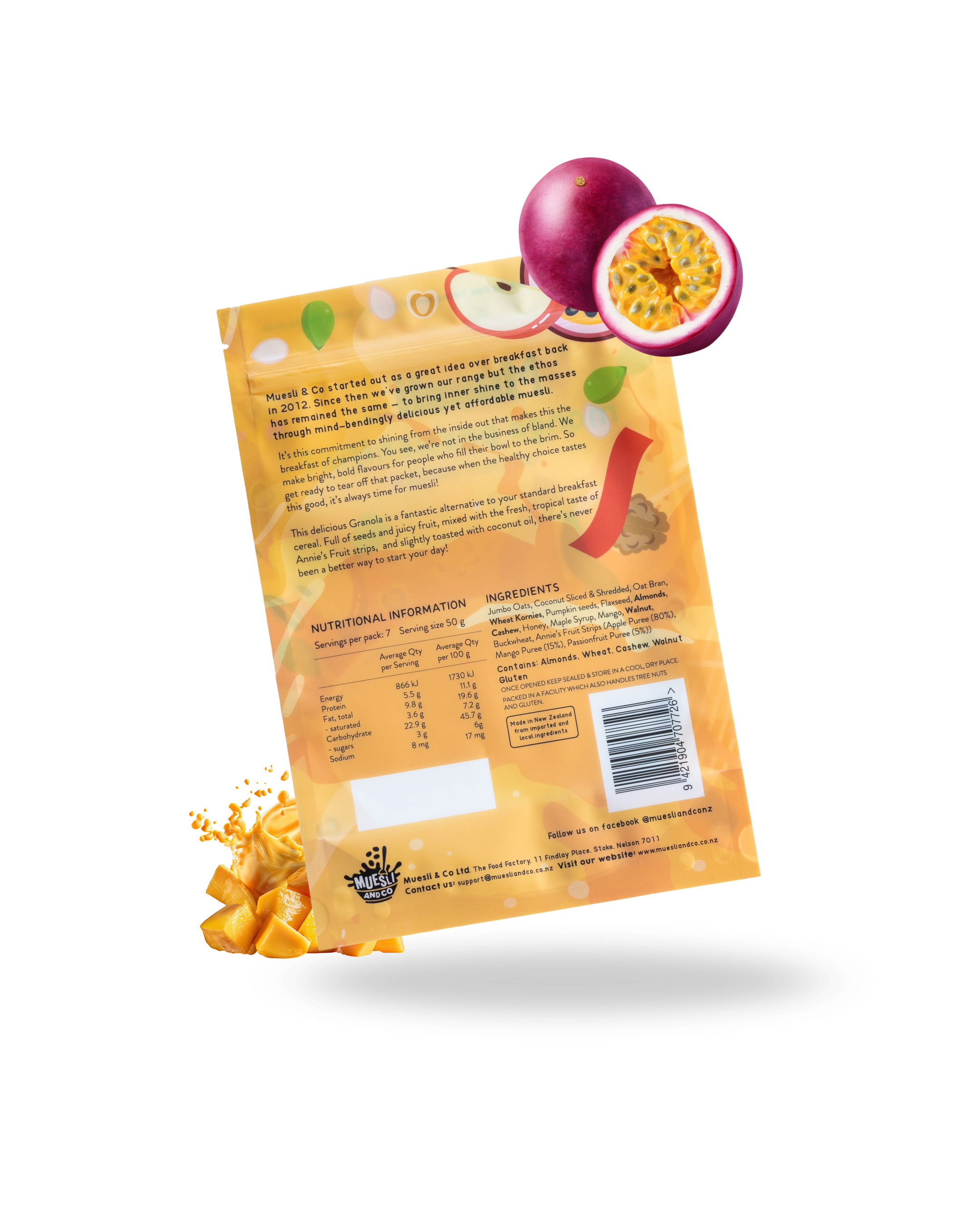 Mango Passionfruit Granola