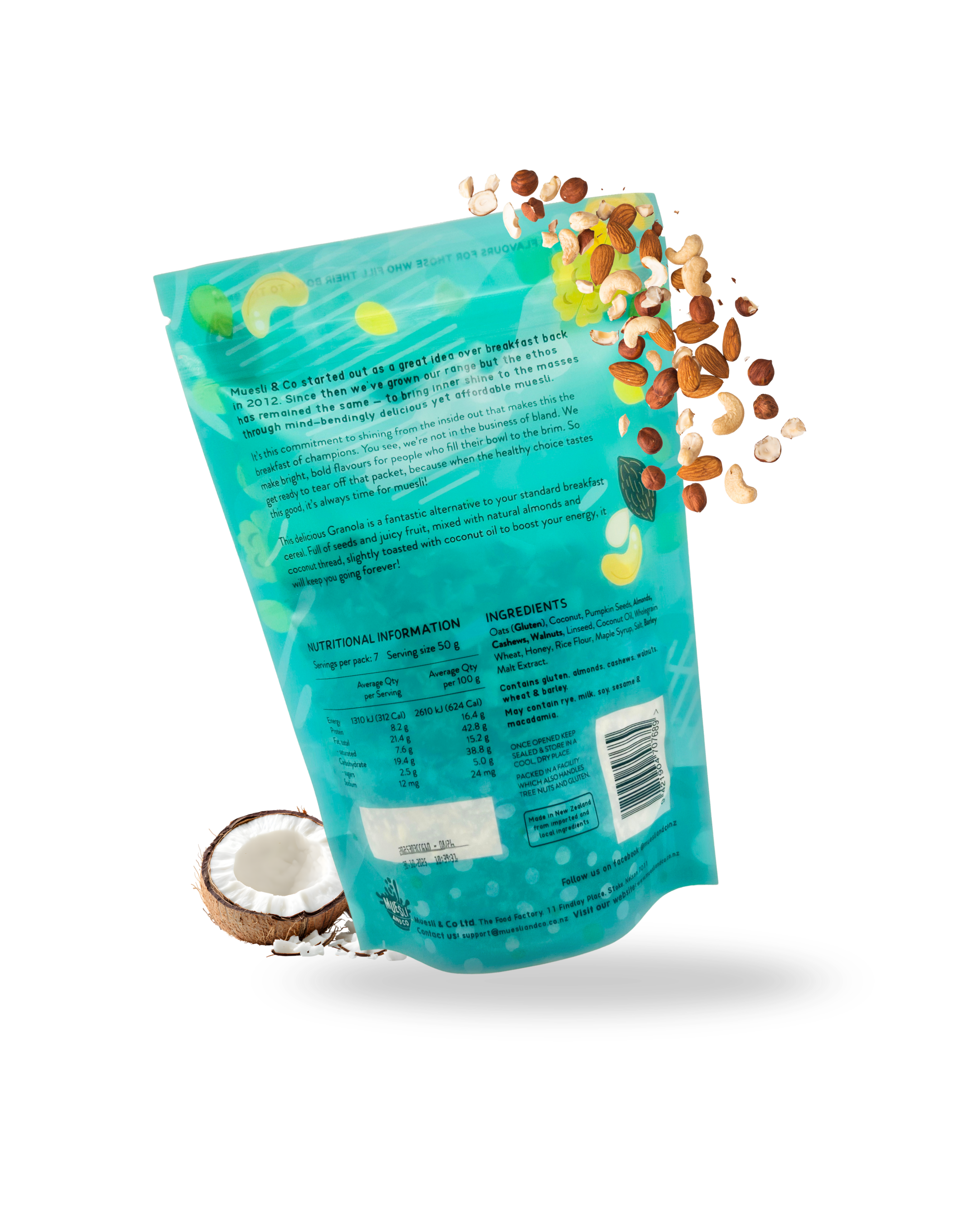 Cashew & Coconut Granola