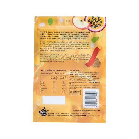 MANGO PASSIONFRUIT – GRANOLA