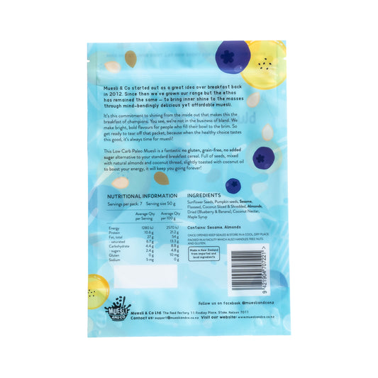 Muesli - Blueberry & Banana 